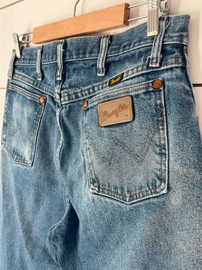 Vintage Wrangler Men's Blue Denim Jeans Classic Cowboy‎ 13mwz